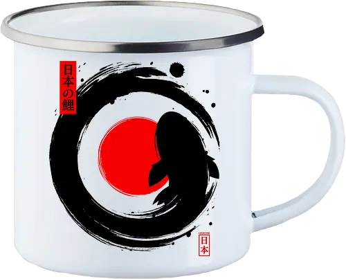 Black Koi Japanese Enso