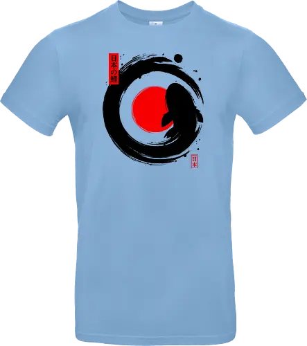 Black Koi Japanese Enso