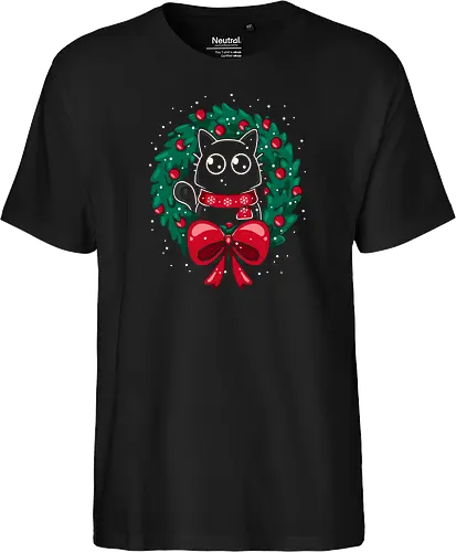Christmas Cat Wreath