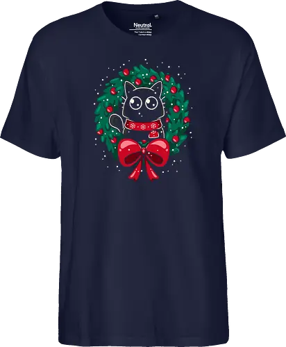 Christmas Cat Wreath