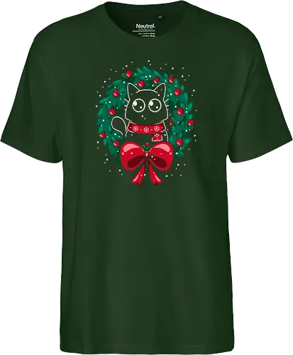 Christmas Cat Wreath
