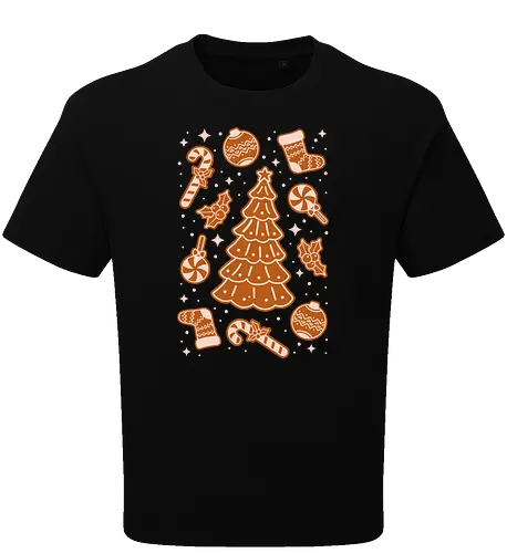 Cute Christmas Tree Gingerbread