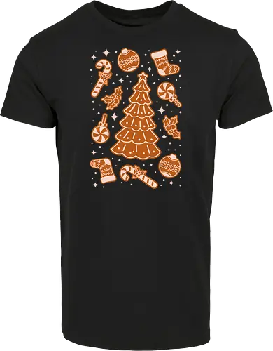 Cute Christmas Tree Gingerbread