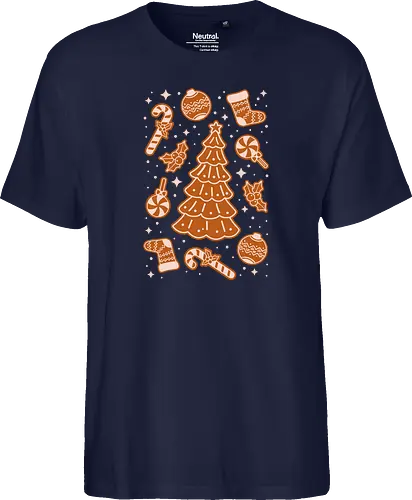 Cute Christmas Tree Gingerbread