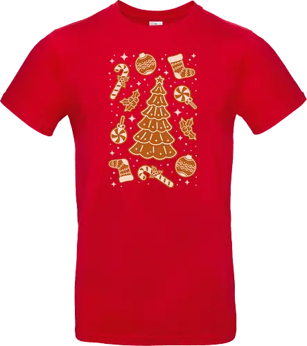 Cute Christmas Tree Gingerbread