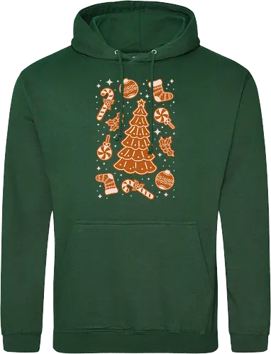Cute Christmas Tree Gingerbread