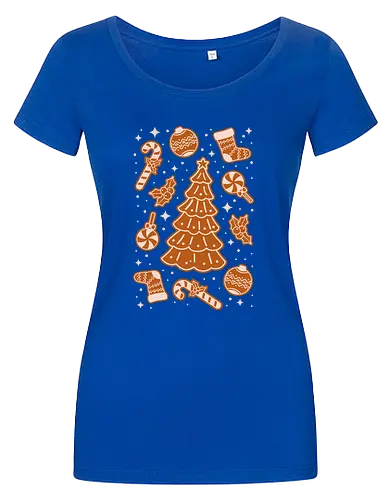Cute Christmas Tree Gingerbread