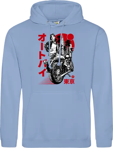 Urban Japanese Motorcycle