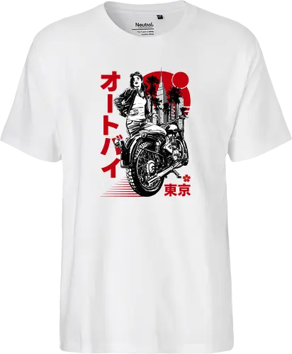 Urban Japanese Motorcycle