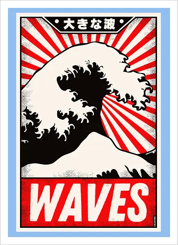 Retro Waves Vintage Poster