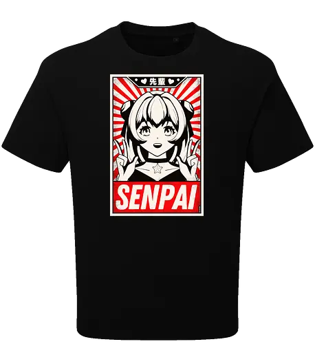 Retro Senpai Vintage Poster