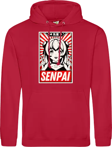 Retro Senpai Vintage Poster