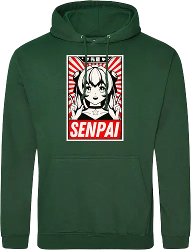 Retro Senpai Vintage Poster