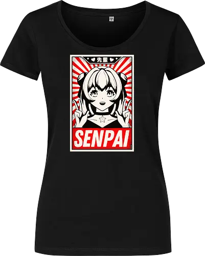 Retro Senpai Vintage Poster