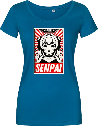 Retro Senpai Vintage Poster