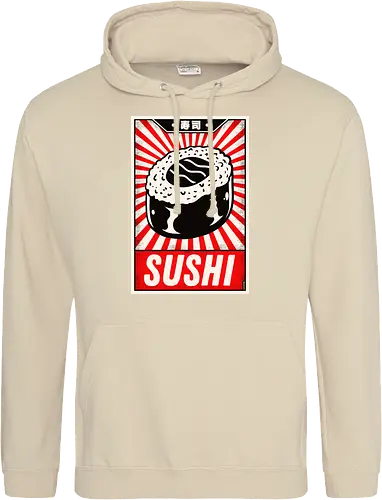 Retro Sushi Vintage Poster