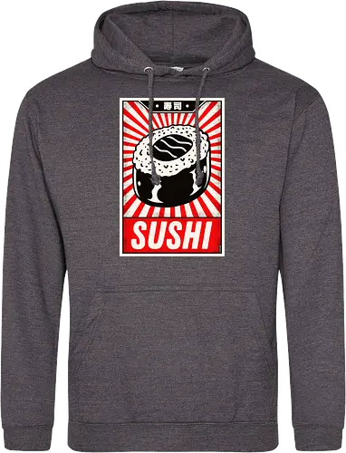 Retro Sushi Vintage Poster