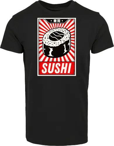 Retro Sushi Vintage Poster