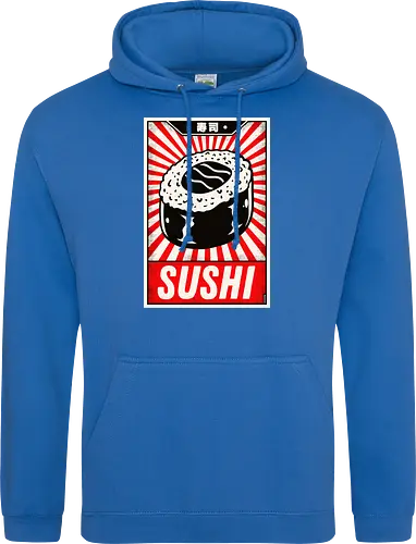Retro Sushi Vintage Poster