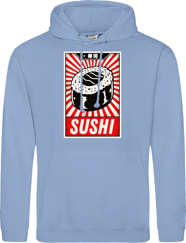Retro Sushi Vintage Poster