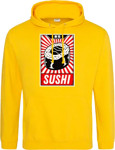 Retro Sushi Vintage Poster