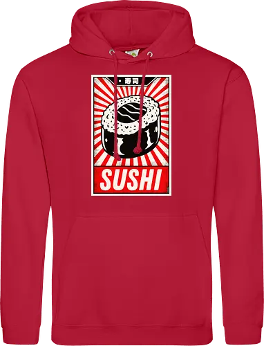 Retro Sushi Vintage Poster