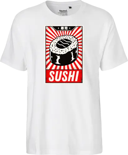 Retro Sushi Vintage Poster