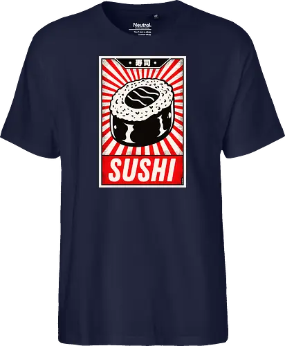 Retro Sushi Vintage Poster