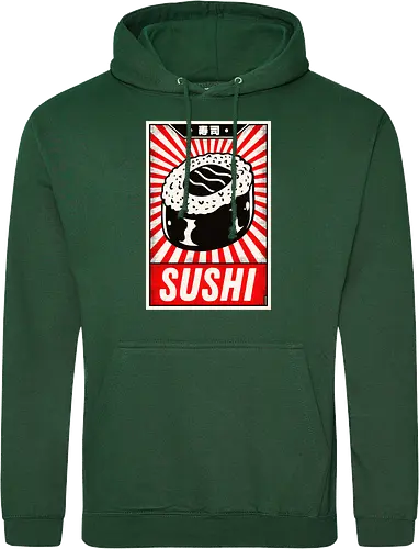 Retro Sushi Vintage Poster