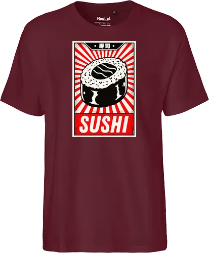 Retro Sushi Vintage Poster