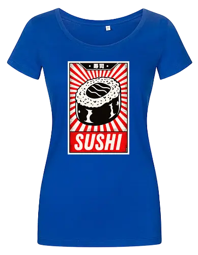Retro Sushi Vintage Poster