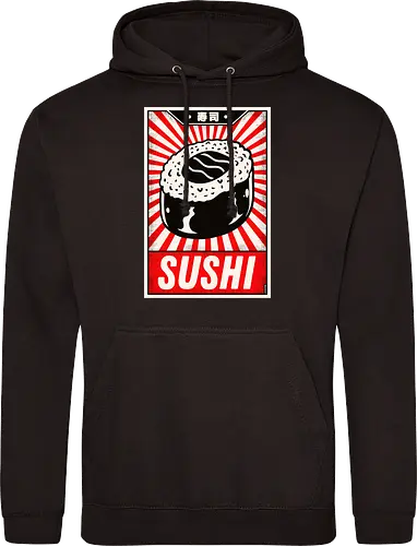 Retro Sushi Vintage Poster