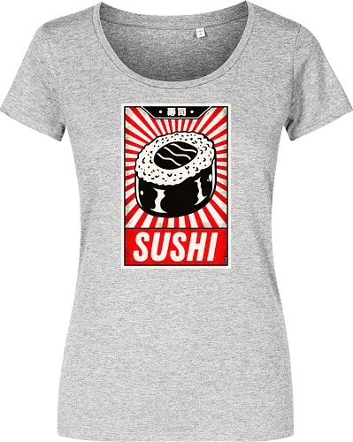 Retro Sushi Vintage Poster