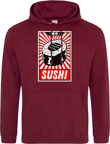 Retro Sushi Vintage Poster