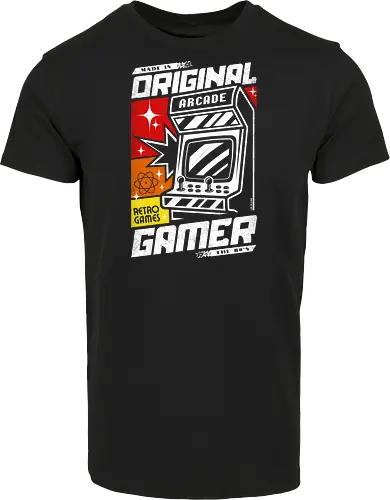 Retro Original Gamer Arcade