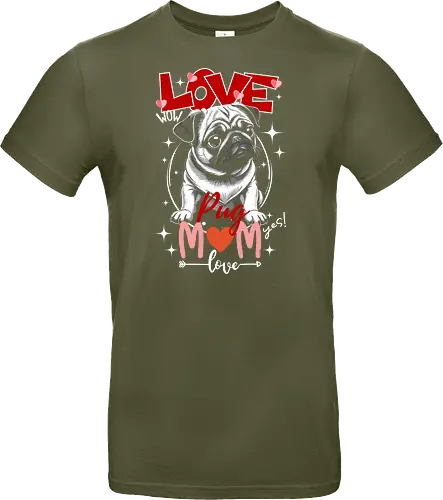 Love Pug Mom