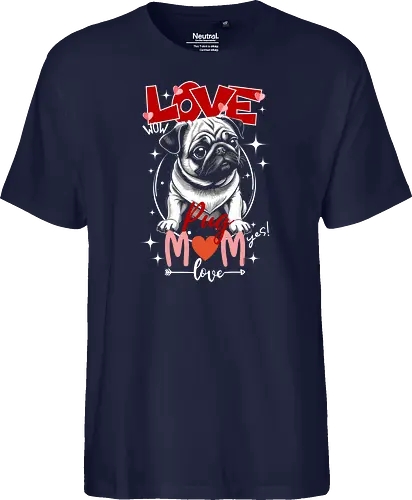 Love Pug Mom