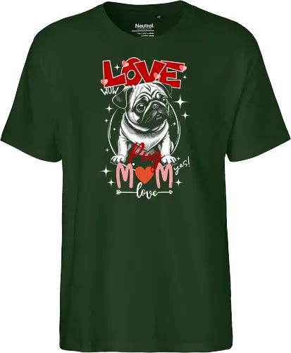 Love Pug Mom