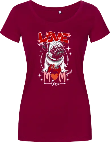 Love Pug Mom