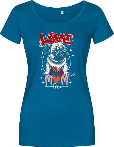 Love Pug Mom