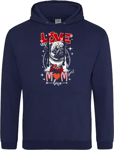 Love Pug Mom