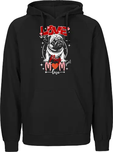 Love Pug Mom