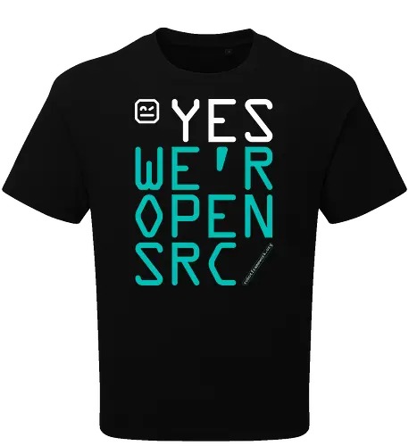 YES WE'R OPEN SRC DARK