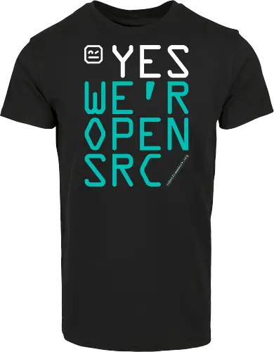 YES WE'R OPEN SRC DARK