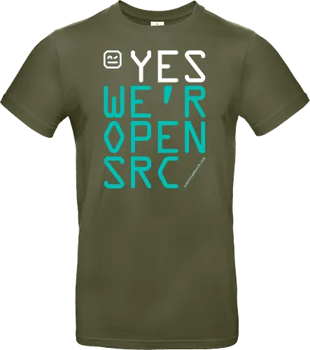 YES WE'R OPEN SRC DARK