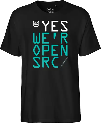 YES WE'R OPEN SRC DARK
