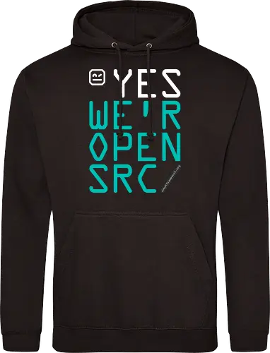 YES WE'R OPEN SRC DARK