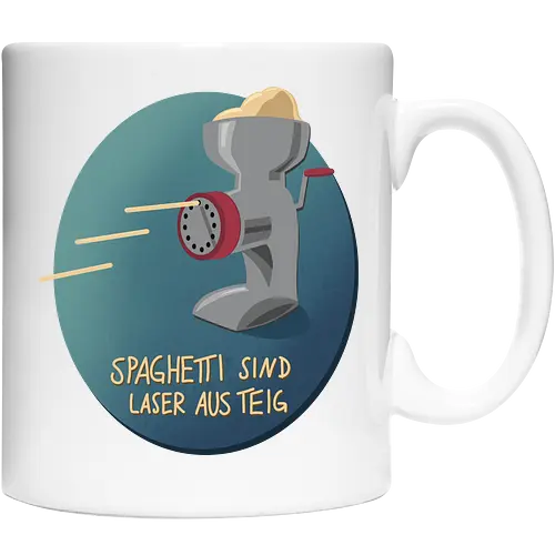 Caricatura Sommerakademie - Laser-Spaghetti