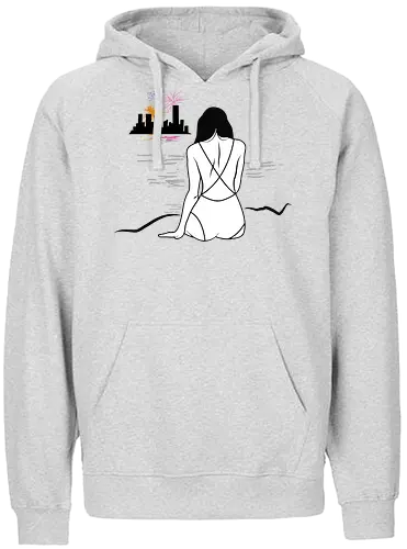 Im sad but U r happy. - black - L!aW, sad, happy - Fairtrade Hoodie