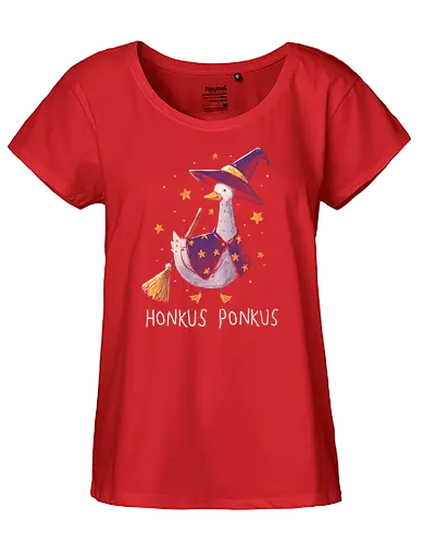 Honkus Ponkus - Honk, gans, Hokus pokus, witch, hexe - Fairtrade Girl Shirt